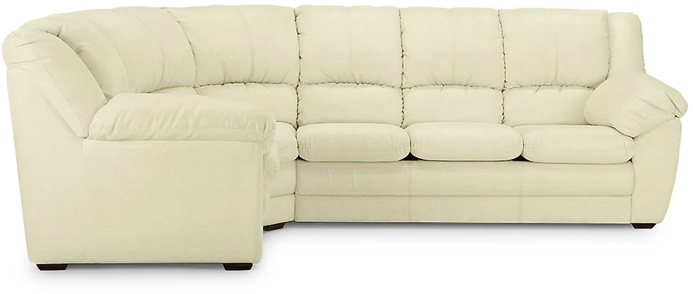 Кожаный угловой диван Оберон Дизайн 3 кожаный