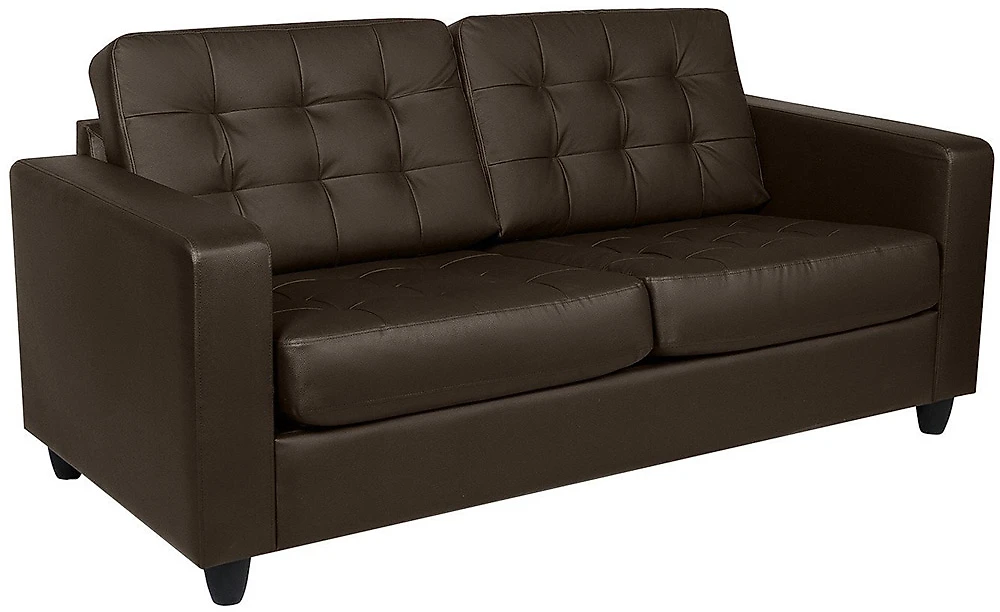 Прямой диван 180 см кожаный Камелот 2-х местный Дизайн 2