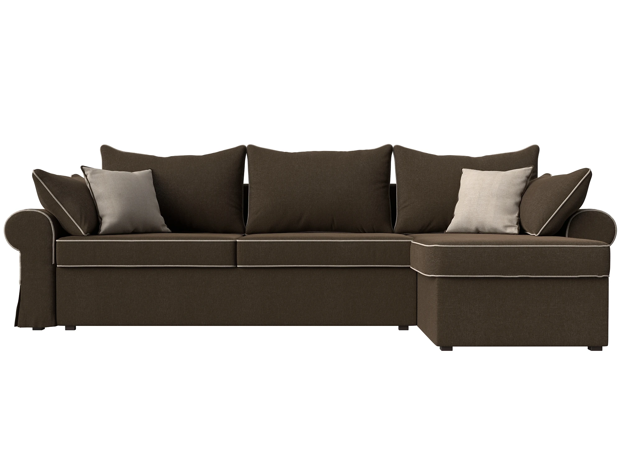  угловой диван из рогожки Элис Кантри Дизайн 2