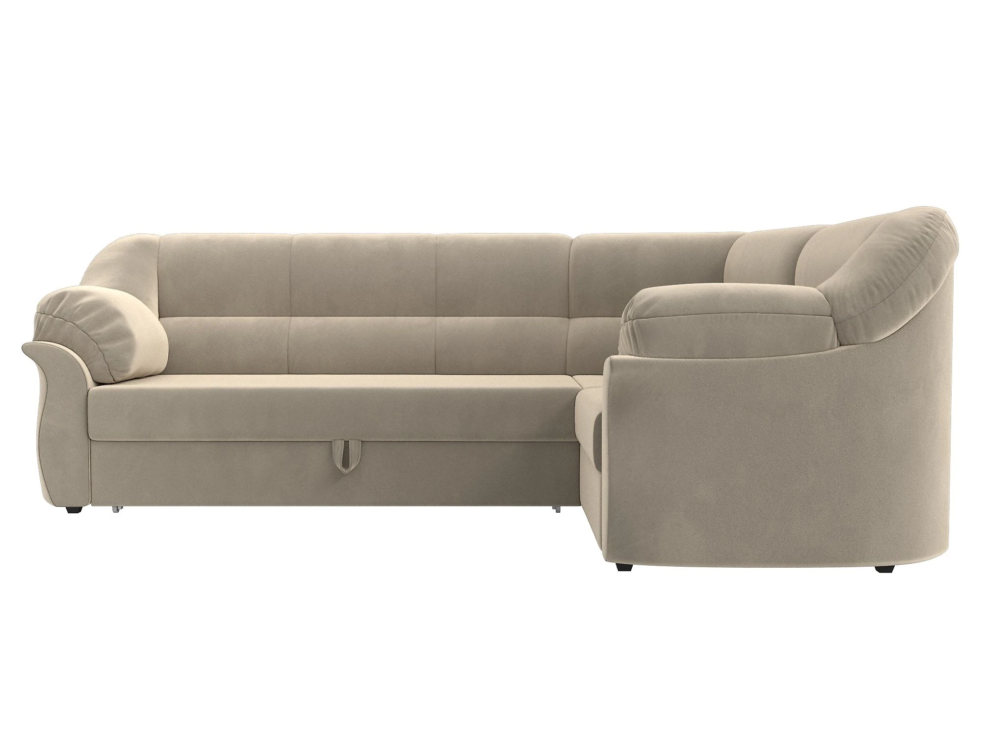 Угловой диван без подушек Карнелла Дизайн 9