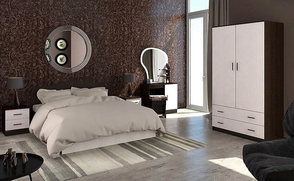 Модульная спальня  Тавла-3 Л Дизайн-1