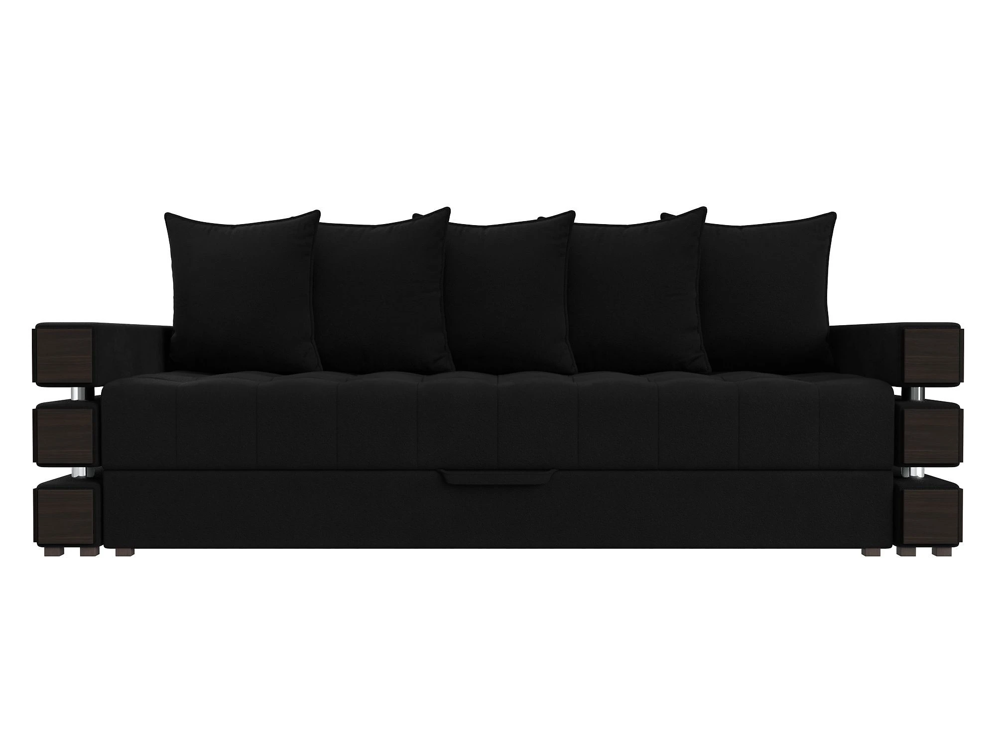 Чёрный диван Венеция Дизайн 12