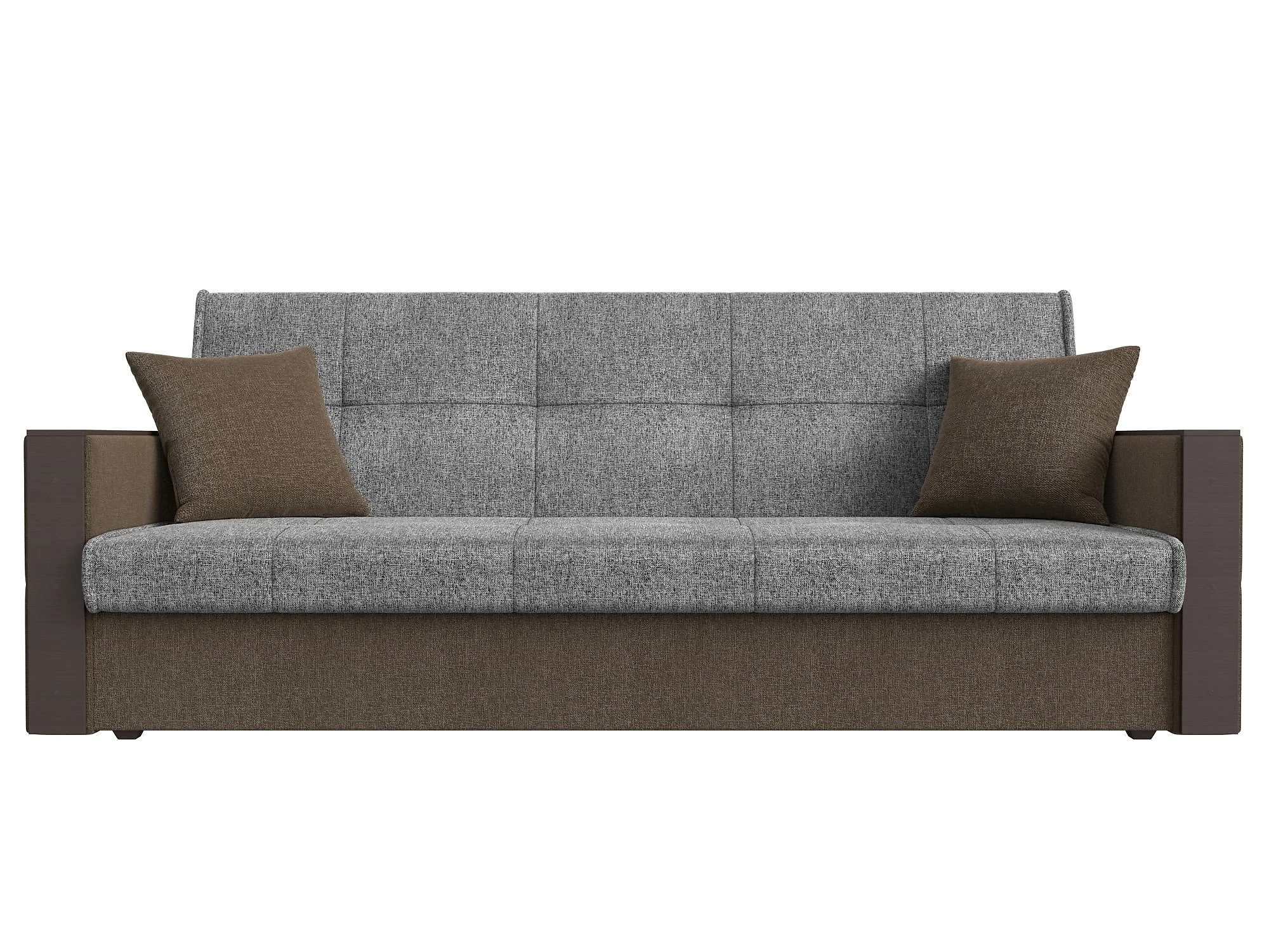 Прямой диван серого цвета Валенсия Кантри Дизайн 9 книжка