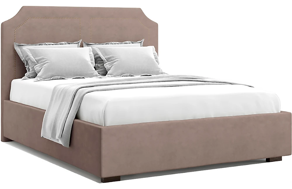 Кровать с подъемным механизмом 140х200 см Лаго Браун