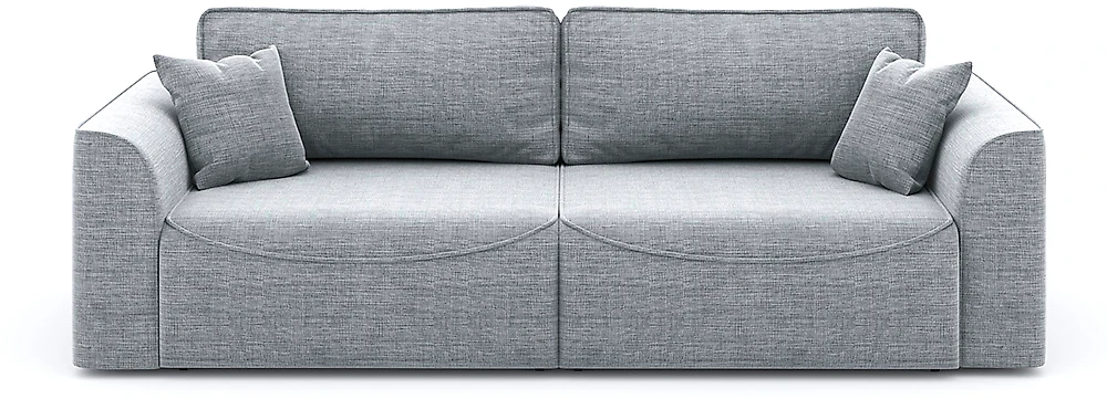 Прямой диван серого цвета Рафаэль Кантри Дизайн 7