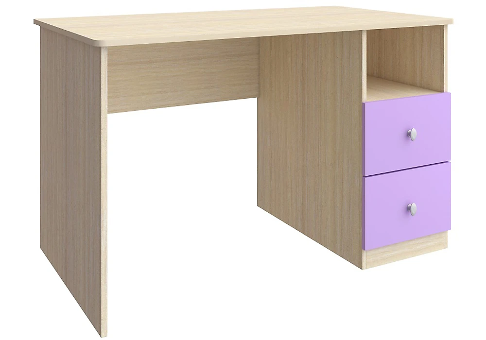 Письменные столы с тумбой Астра Фиолетовый