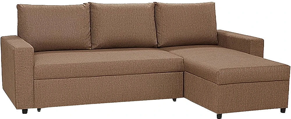 Угловой диван из ткани антикоготь Орион (Торонто) Плюш Латте