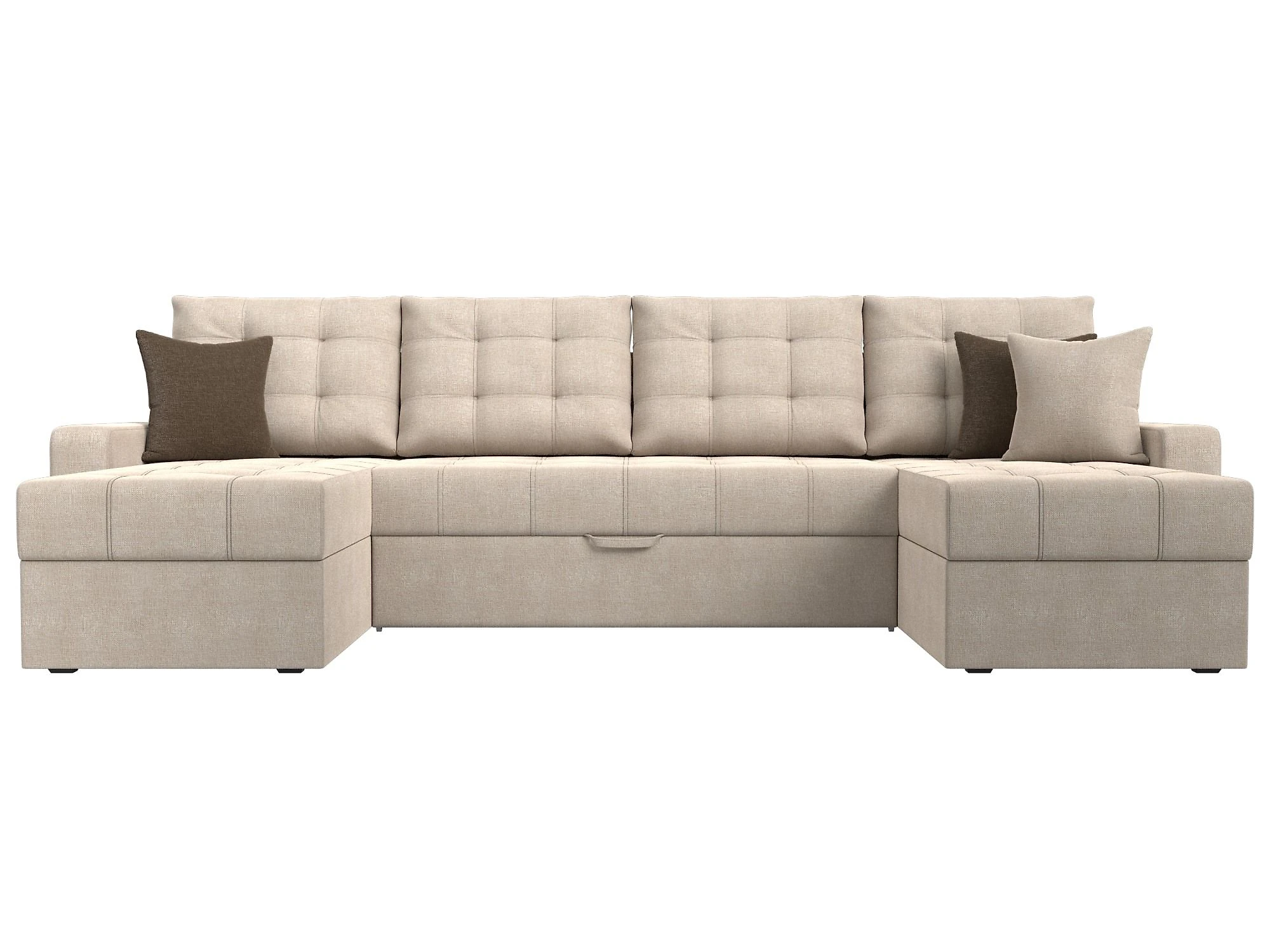 Угловой диван с канапе Ливерпуль-П Кантри Дизайн 1