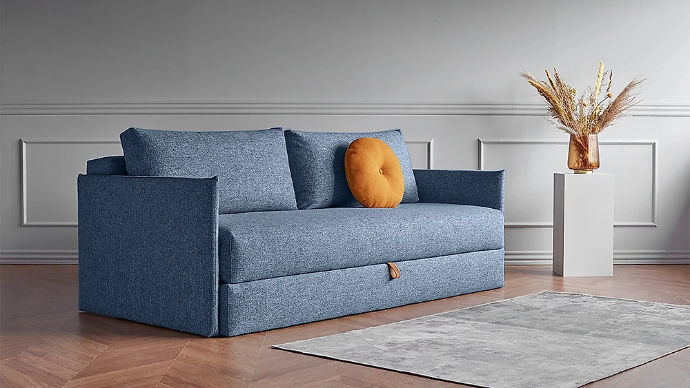 Синий диван Коя Дизайн 4