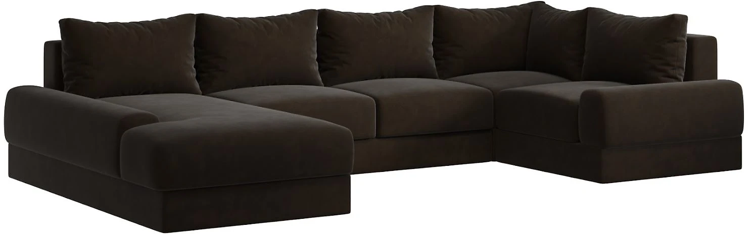 Угловой диван с большим спальным местом Ариети-П Дизайн 3