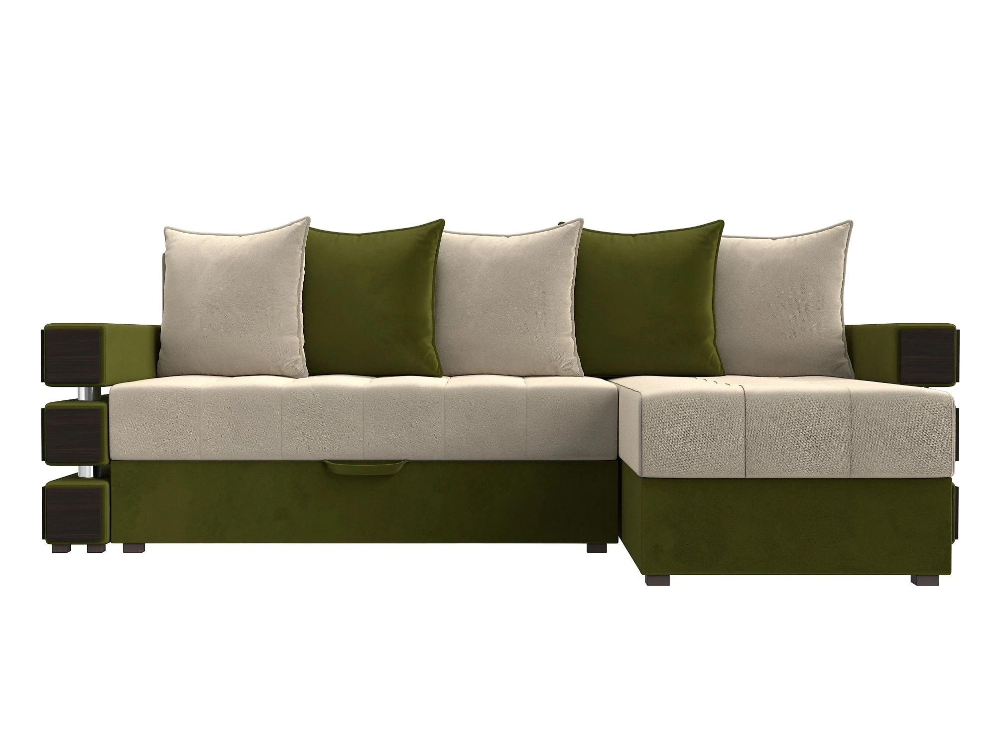 Угловой диван с ящиком для белья Венеция Дизайн 14