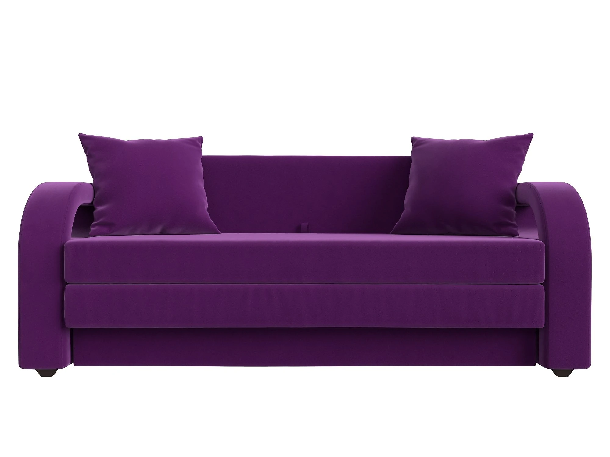 Фиолетовый диван аккордеон Лига-014 Дизайн 8