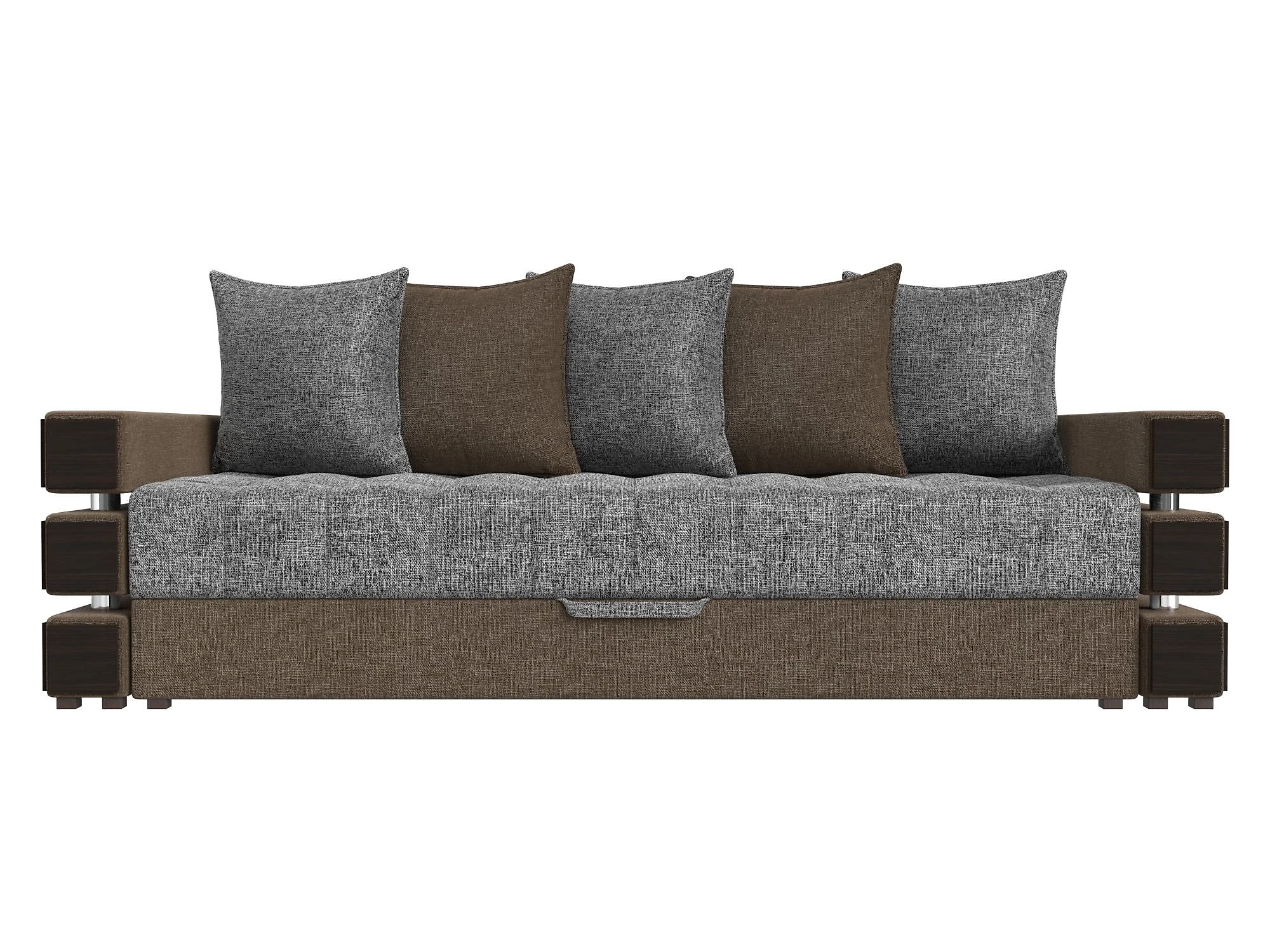 Прямой диван серого цвета Венеция Кантри Дизайн 7
