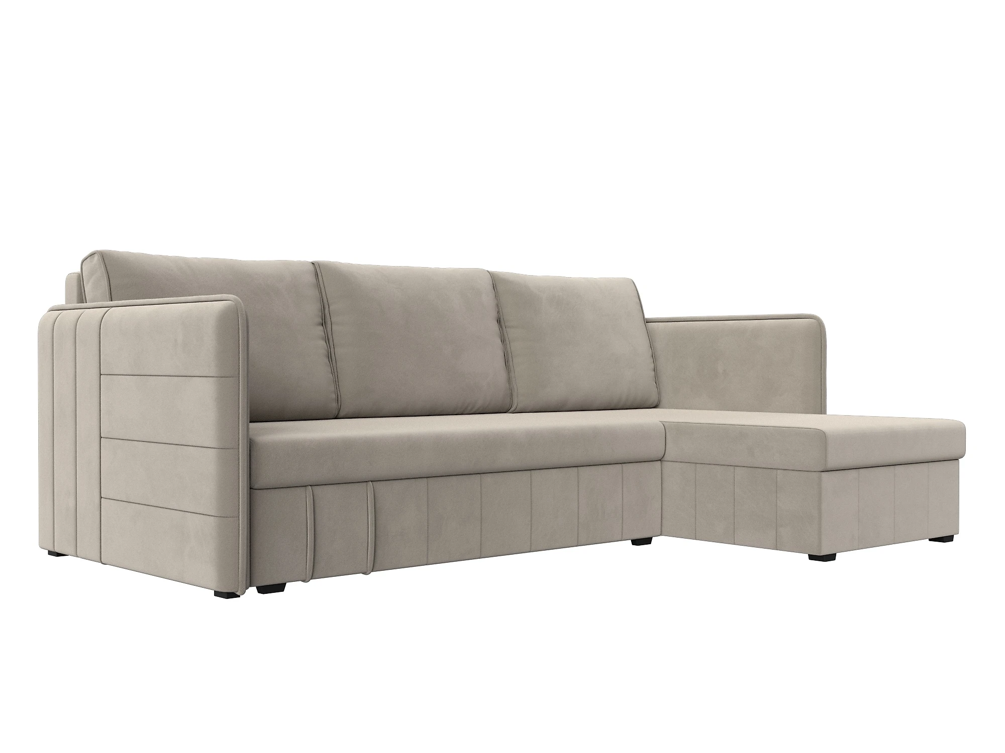 Угловой диван с ящиком для белья Слим Дизайн 1