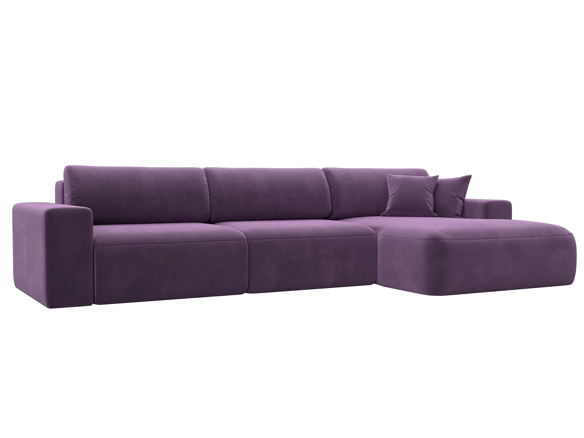 Фиолетовый диван Лига-036 Классик Лонг Дизайн 7