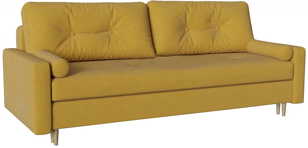 диван в гостиную Сканди (Белфаст) Плюш Мастард