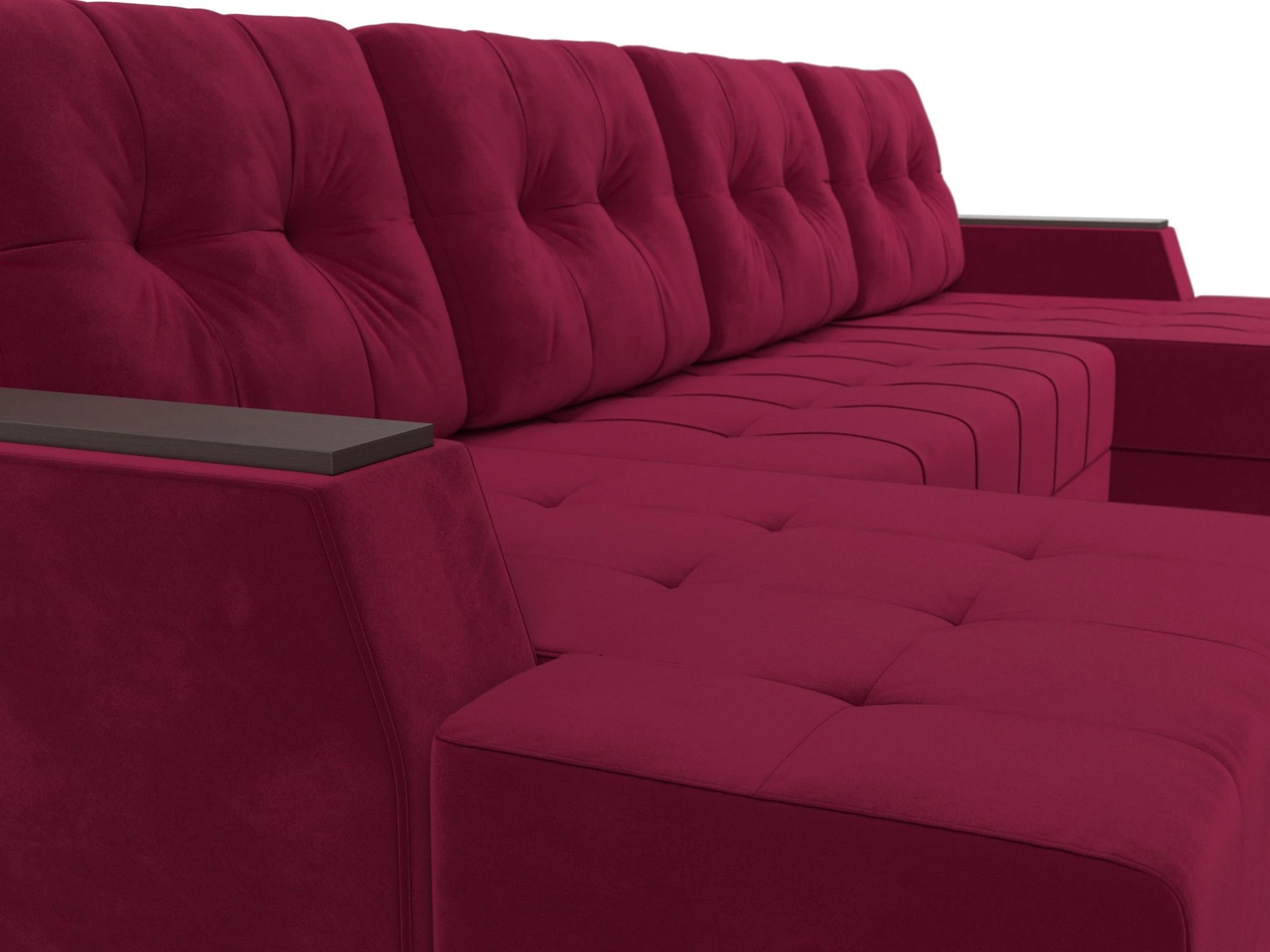 Красный диван Эмир-П Дизайн 26