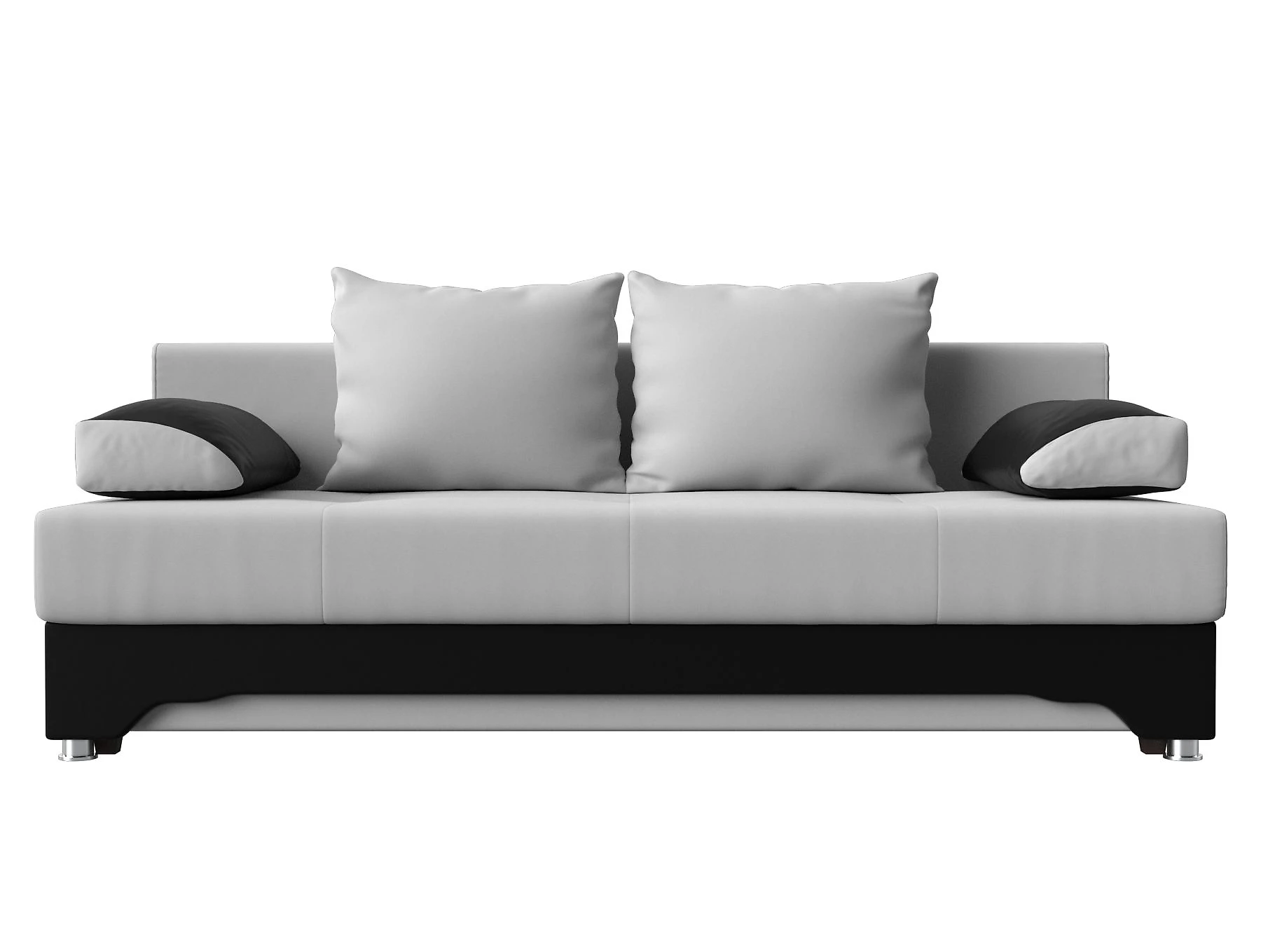Прямой кожаный диван Ник-2 Дизайн 39