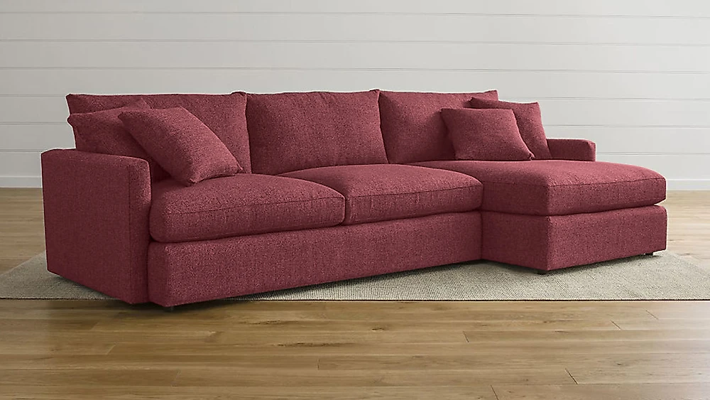 Элитный угловой диван Стелф с оттоманкой Дизайн 2