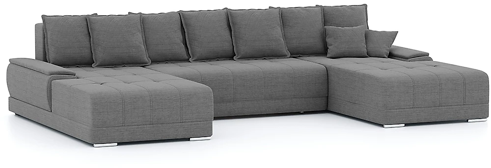 Угловой диван с канапе Nordviks П-образный Кантри Дизайн-6