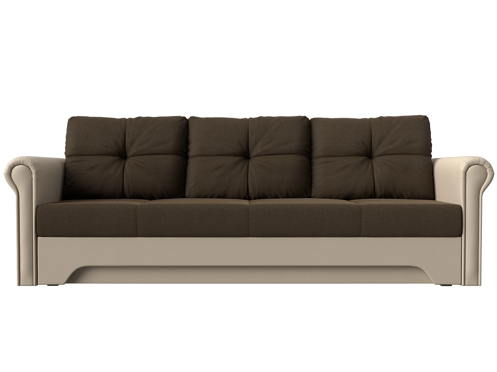 Прямой кожаный диван Европа Кантри Дизайн 4