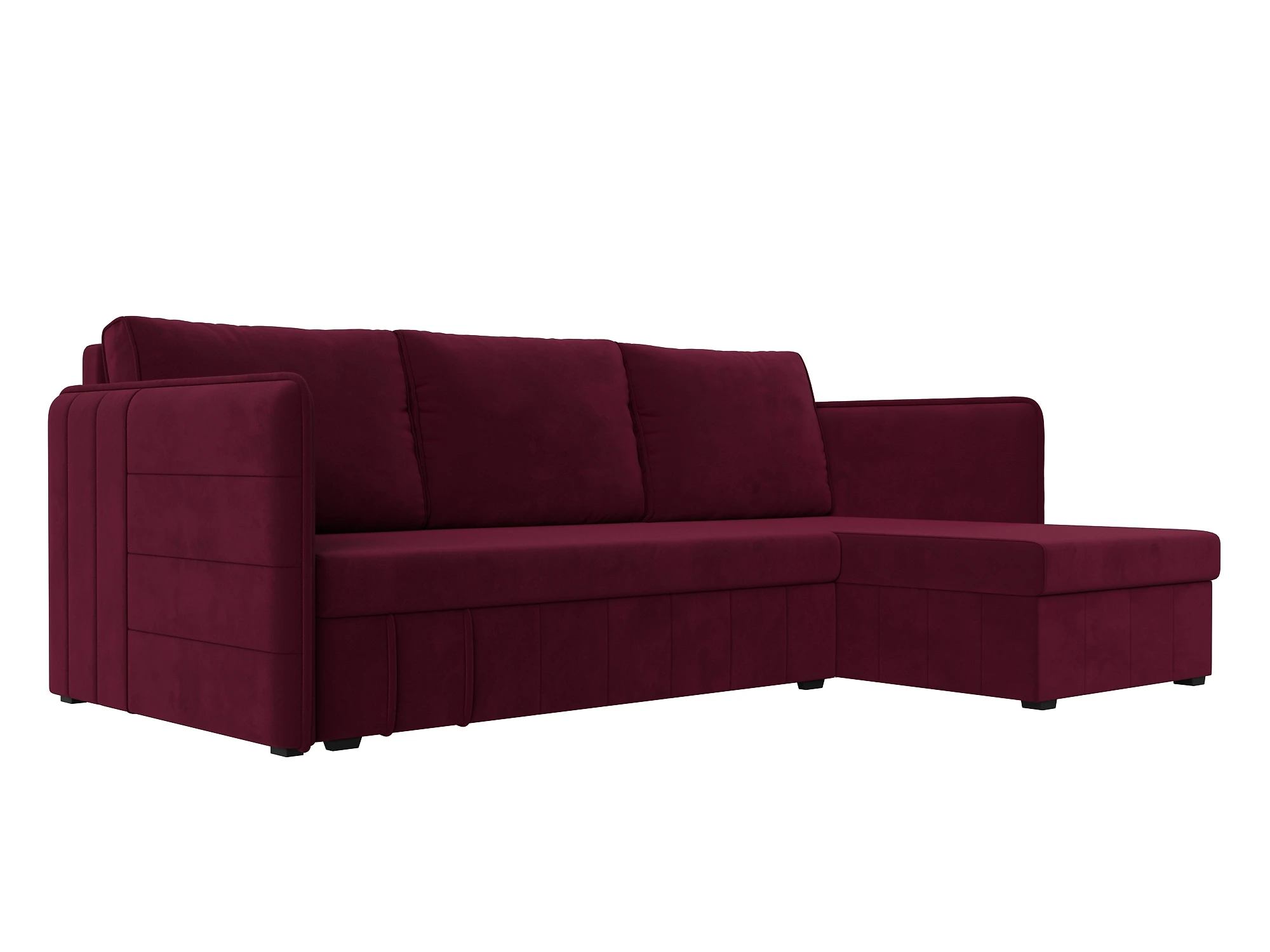 Красный диван Слим Дизайн 9