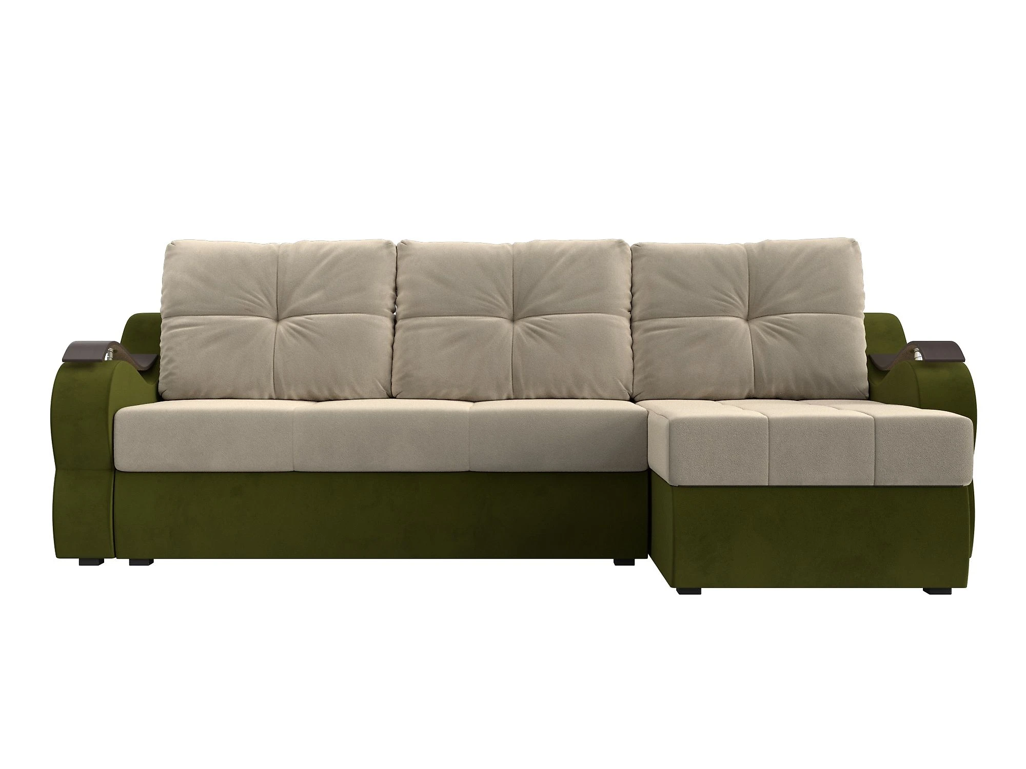 Угловой диван с подушками Меркурий Дизайн 1