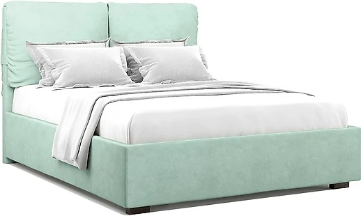 Двуспальная кровать с матрасом в комплекте Тразимено-140 Ментол с матрасом