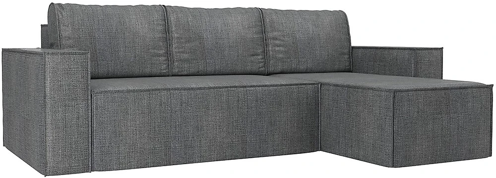 Угловой диван для ежедневного сна Лофт Грей