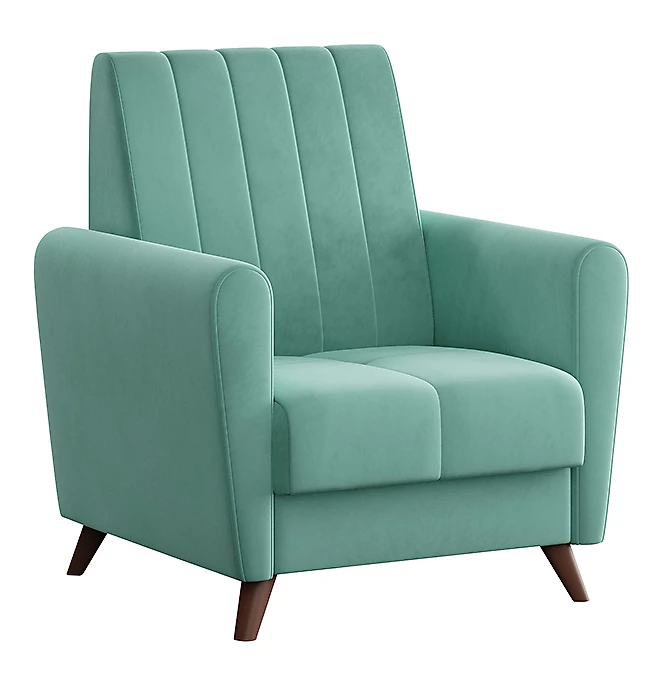 Зелёное кресло Монако Дизайн-4
