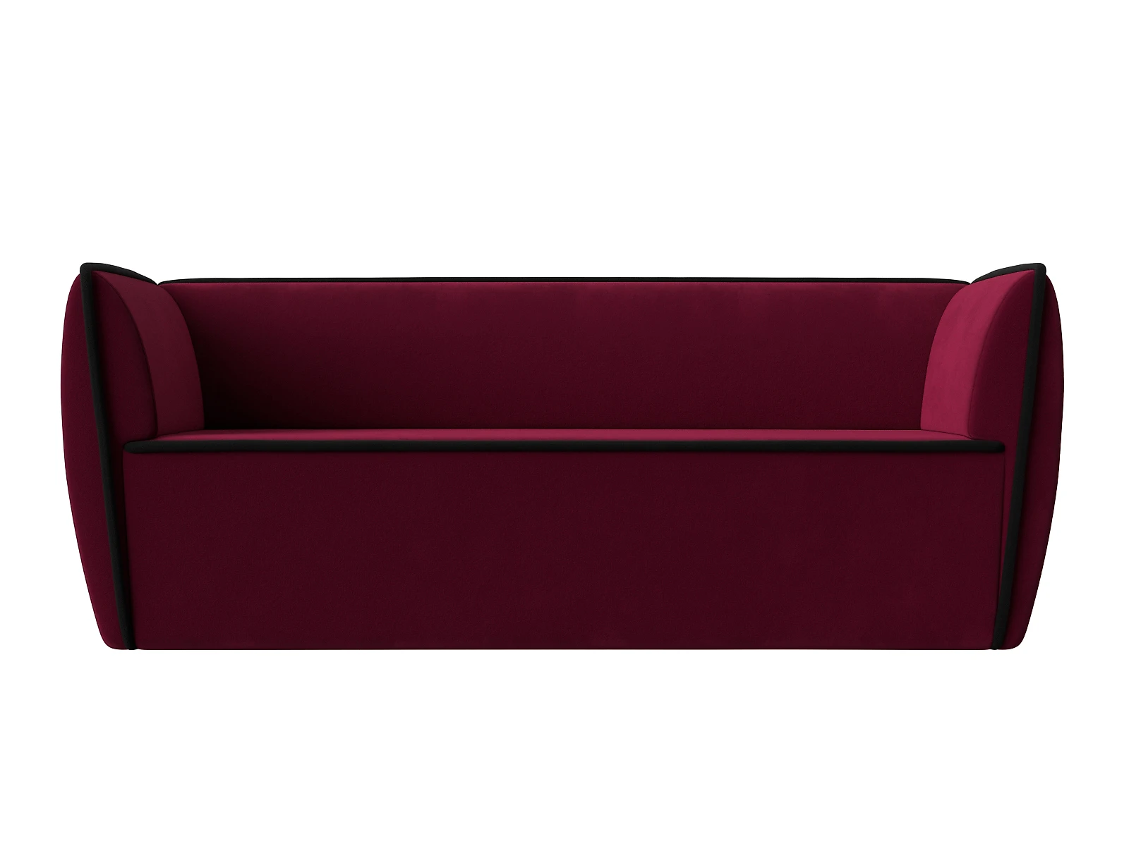 Тканевый прямой диван Бергамо-3 Дизайн 8