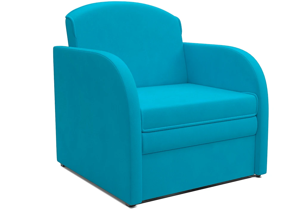 Узкое кресло Малютка Синяя