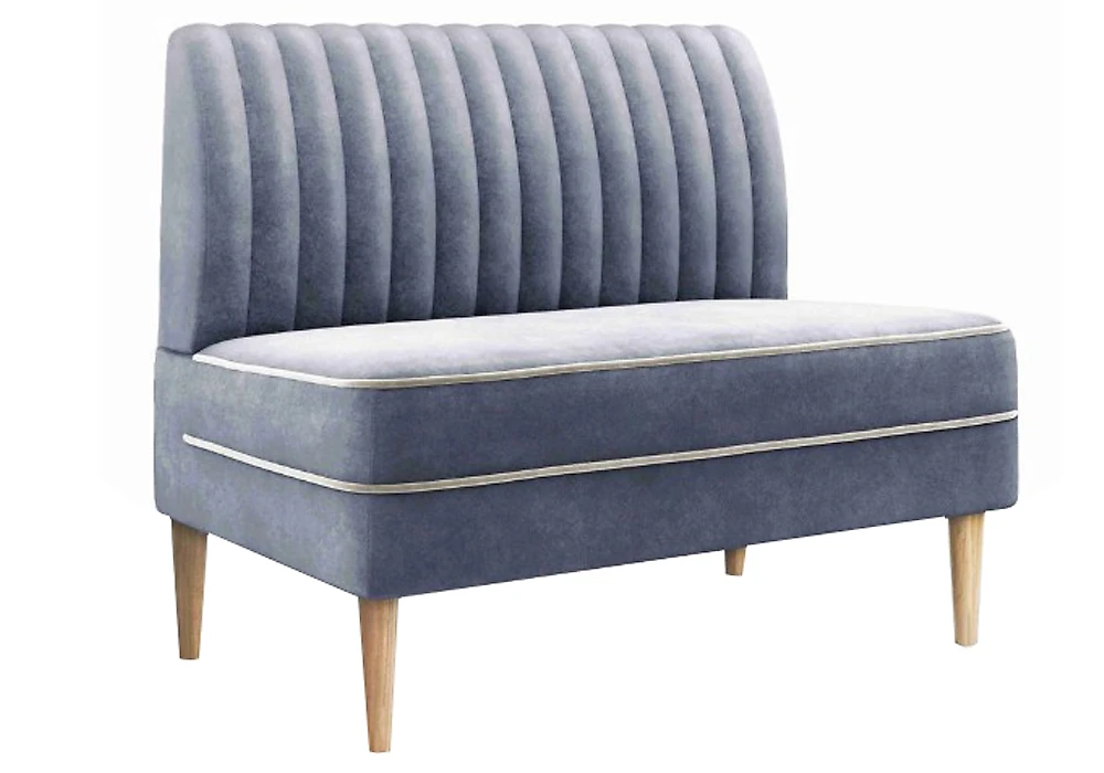 Прямой диван серого цвета Сицилия Дизайн 3