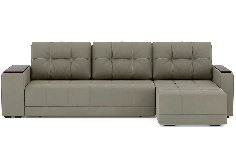 Угловой диван с ящиком для белья Милан Велюр Дизайн 6