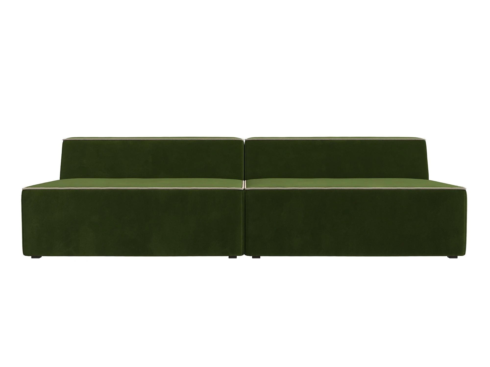 Зелёный модульный диван Монс Дизайн 12