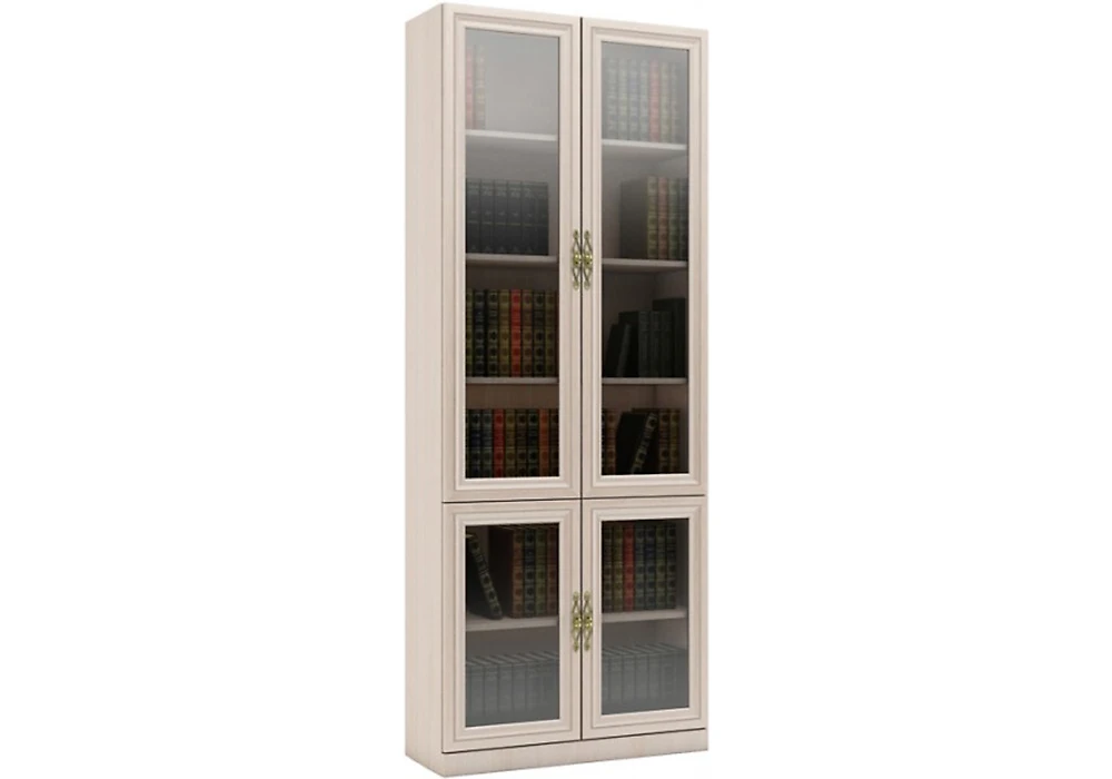 Книжный шкаф со стеклянными дверями Карлос-012
