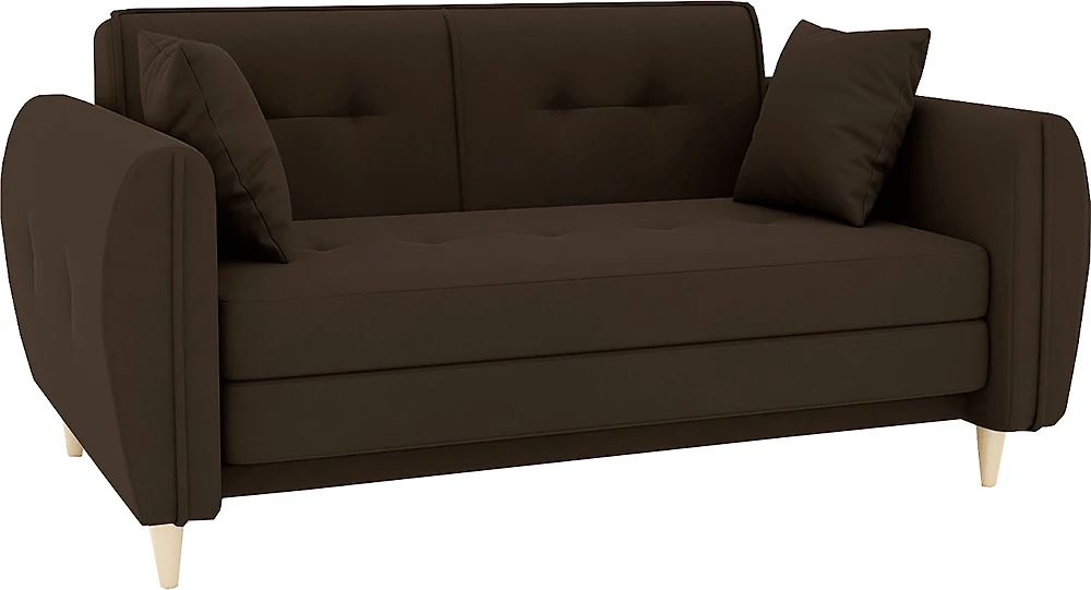 Коричневый диван Анита Плюш Дизайн-4