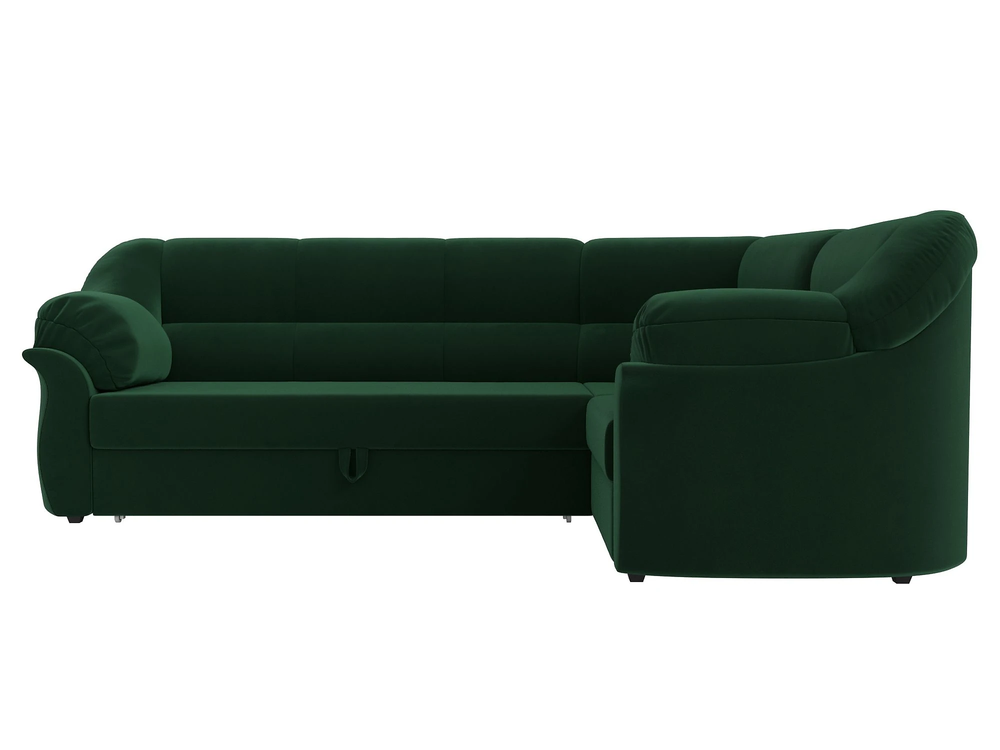 Угловой диван для гостиной Карнелла Плюш Дизайн 23