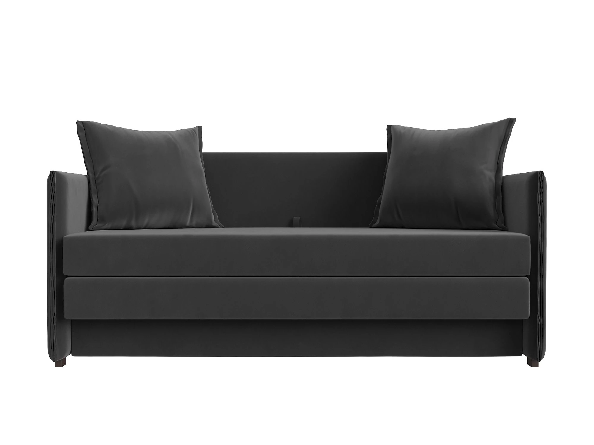 Полуторный раскладной диван Лига-011 Плюш Дизайн 6