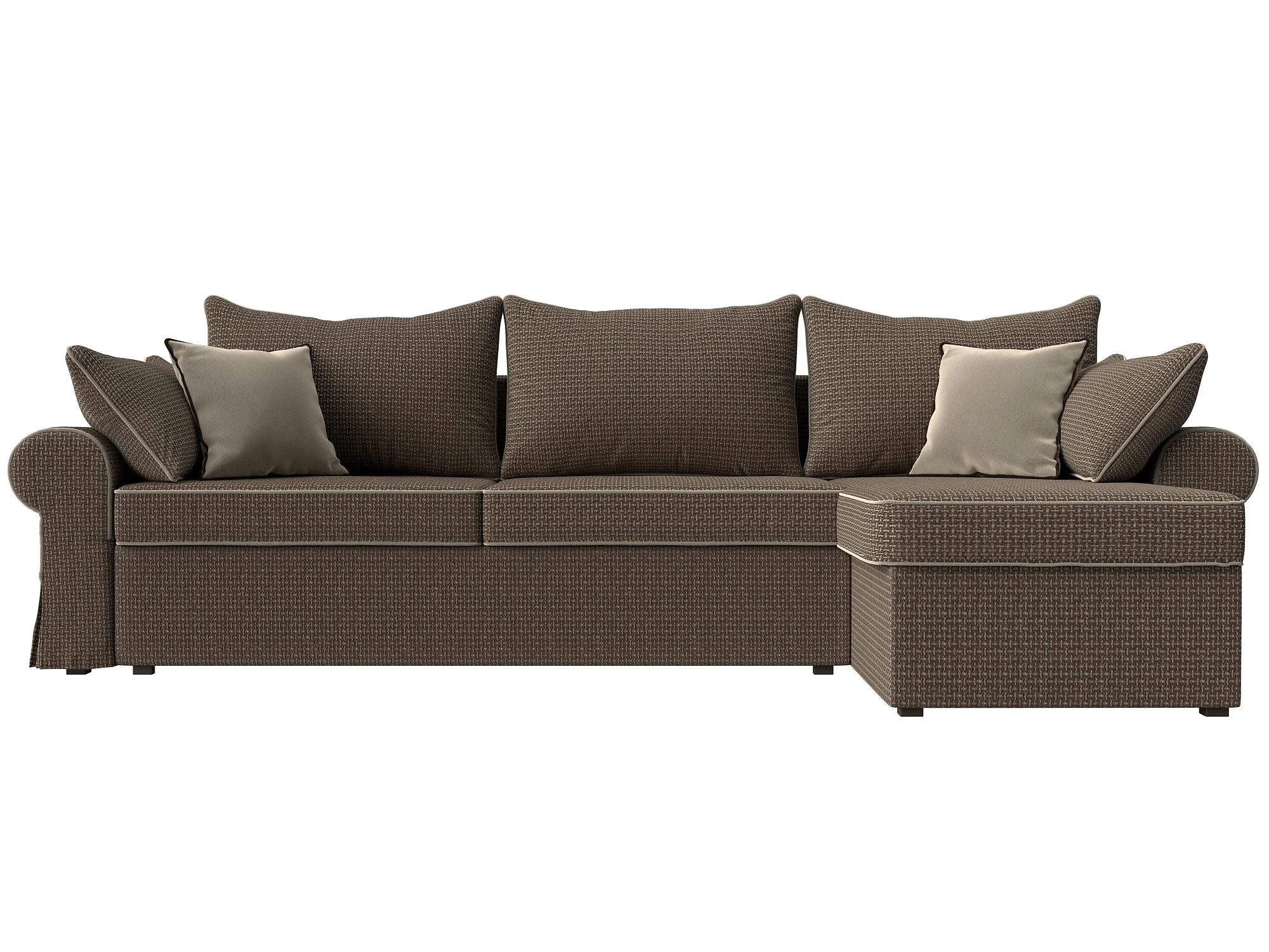  угловой диван из рогожки Элис Дизайн 15