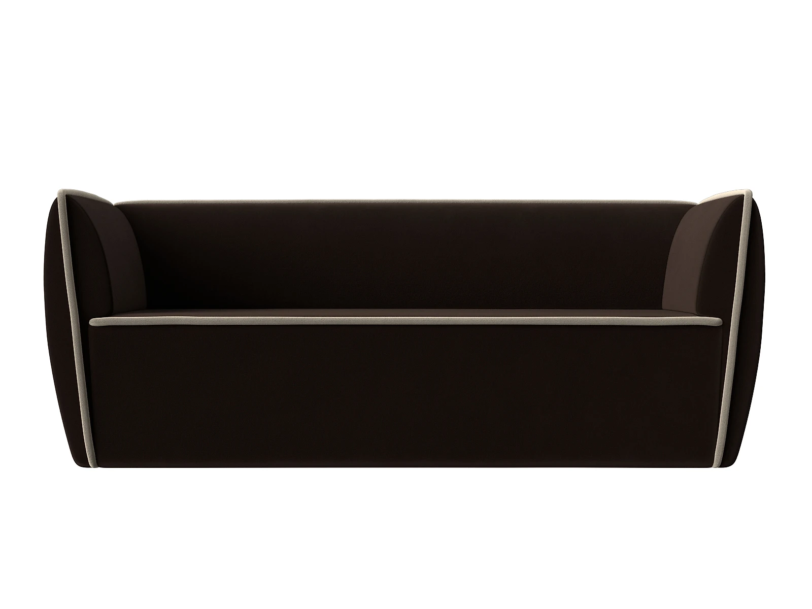 Тканевый прямой диван Бергамо-3 Дизайн 16