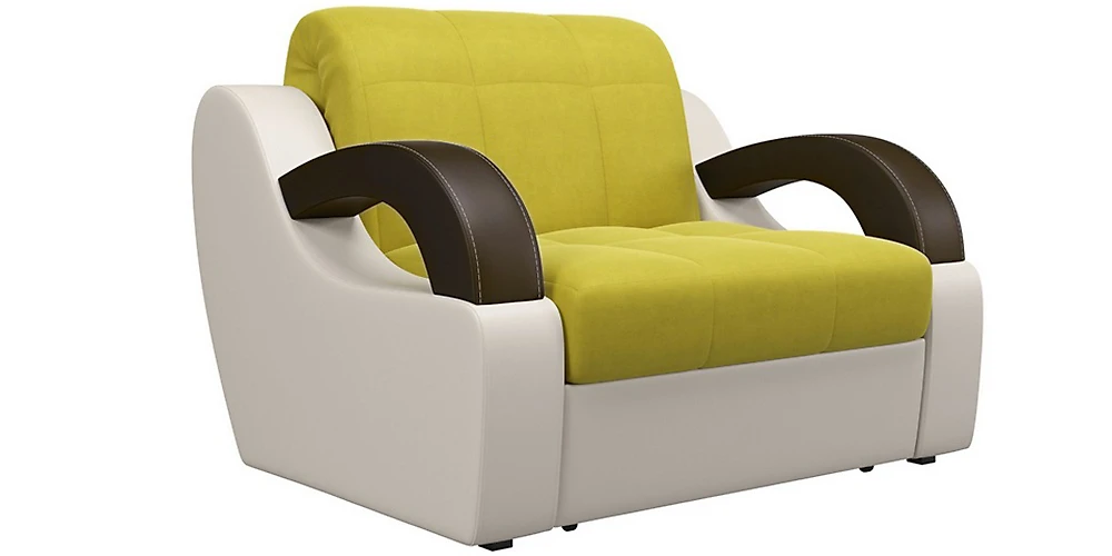 кресло кровать для детей Мадрид-МК Плюш Олива