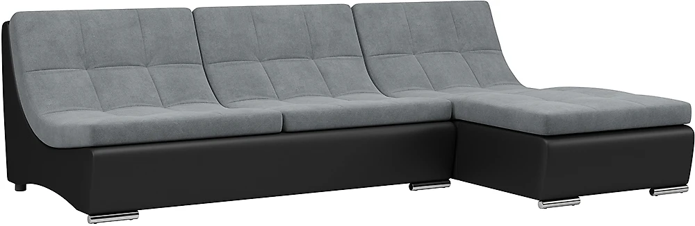 Модульный диван трансформер Монреаль-1 Плюш Графит