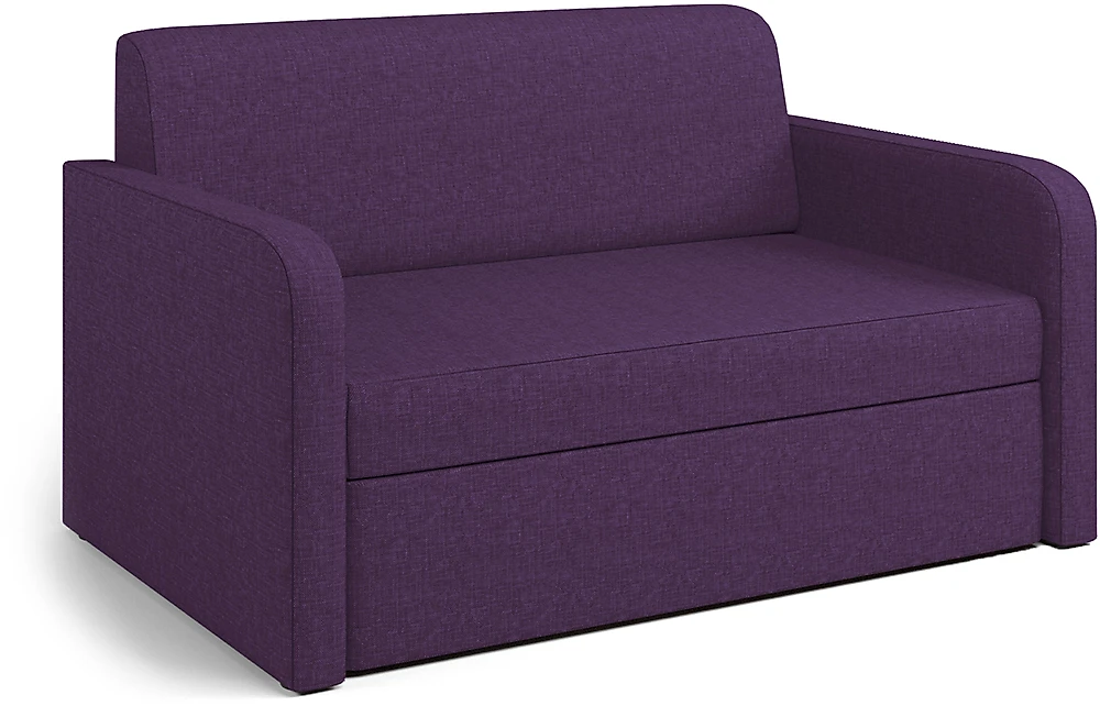 Узкий прямой диван Бит Виолет