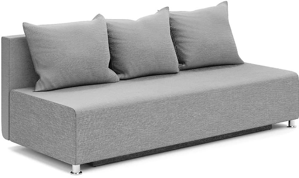 Прямой диван серого цвета Форвард Меланж-2