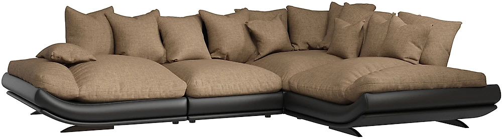 Угловой диван в классическом стиле Авиньон Кантри Браун Макси