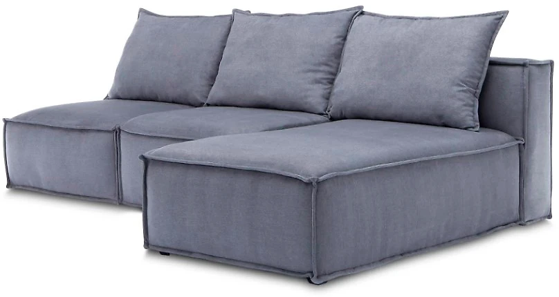 Угловой диван с ящиком для белья Орта Грей арт. 672186