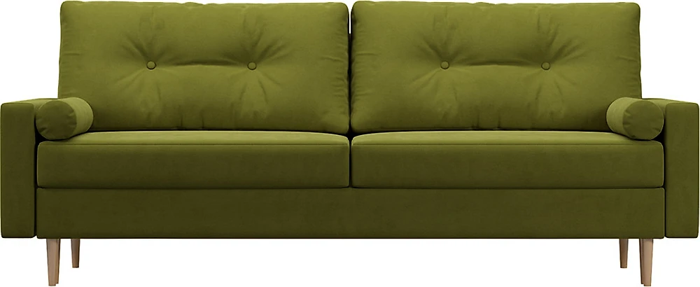 диван зеленого цвета Белфаст Плюш Грин