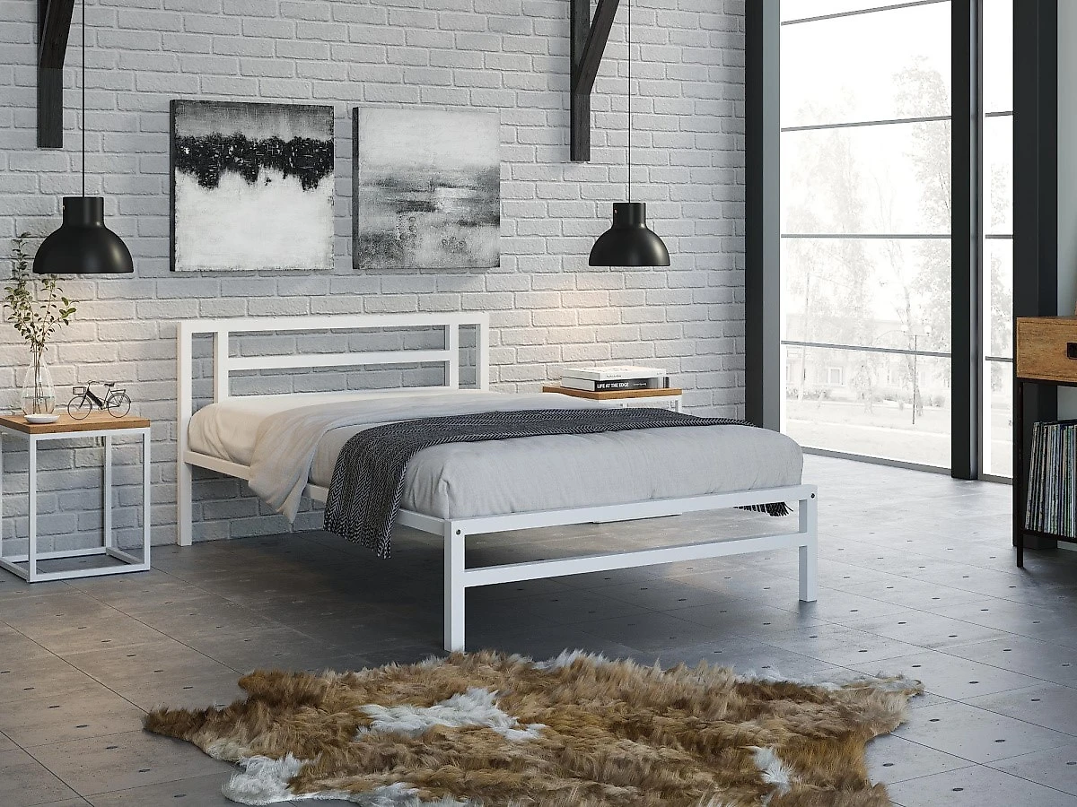 Кровать в стиле прованс Титан-120