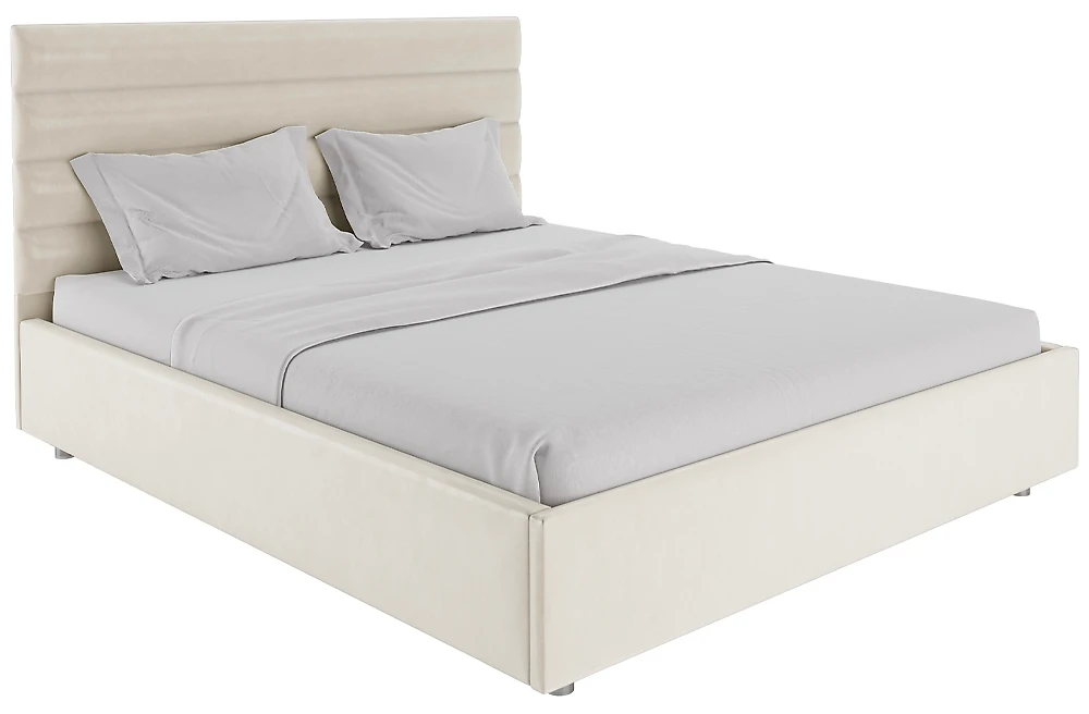 Кровать односпальная 90х200 см Левита Плюш Дизайн 1